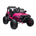 Elektrické autíčko - Jeep JC666 - lakované - ružové